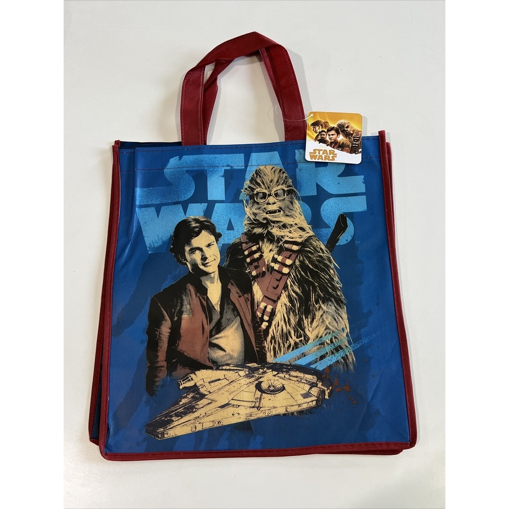 Disney Solo A Star Wars Story Reusable Halloween Shopping Tote Bag Blue
